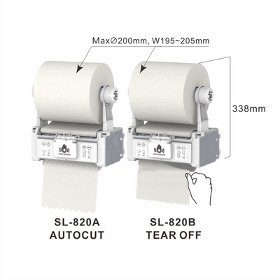 Touchless Paper Towel Dispenser-Black