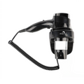 Dolphy Wall-Mounted Hair Dryer 1875W Black - DPHD0023, Dual Speed, AC Motor, AS/NZS Compliant
