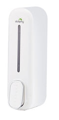 Dolphy Manual Soap Dispenser 300ml DSDR0018, ABS Plastic, Wall Mount, White