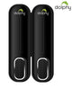 Dolphy Manual Soap Dispenser 300ml Pack of 2 - Black, ABS Plastic, Wall Mount, Easy Refill – view 2