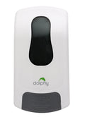 Dolphy Manual Soap-Sanitiser Dispenser 1000ML White DSDR0045 ABS Plastic Refillable Key Lock