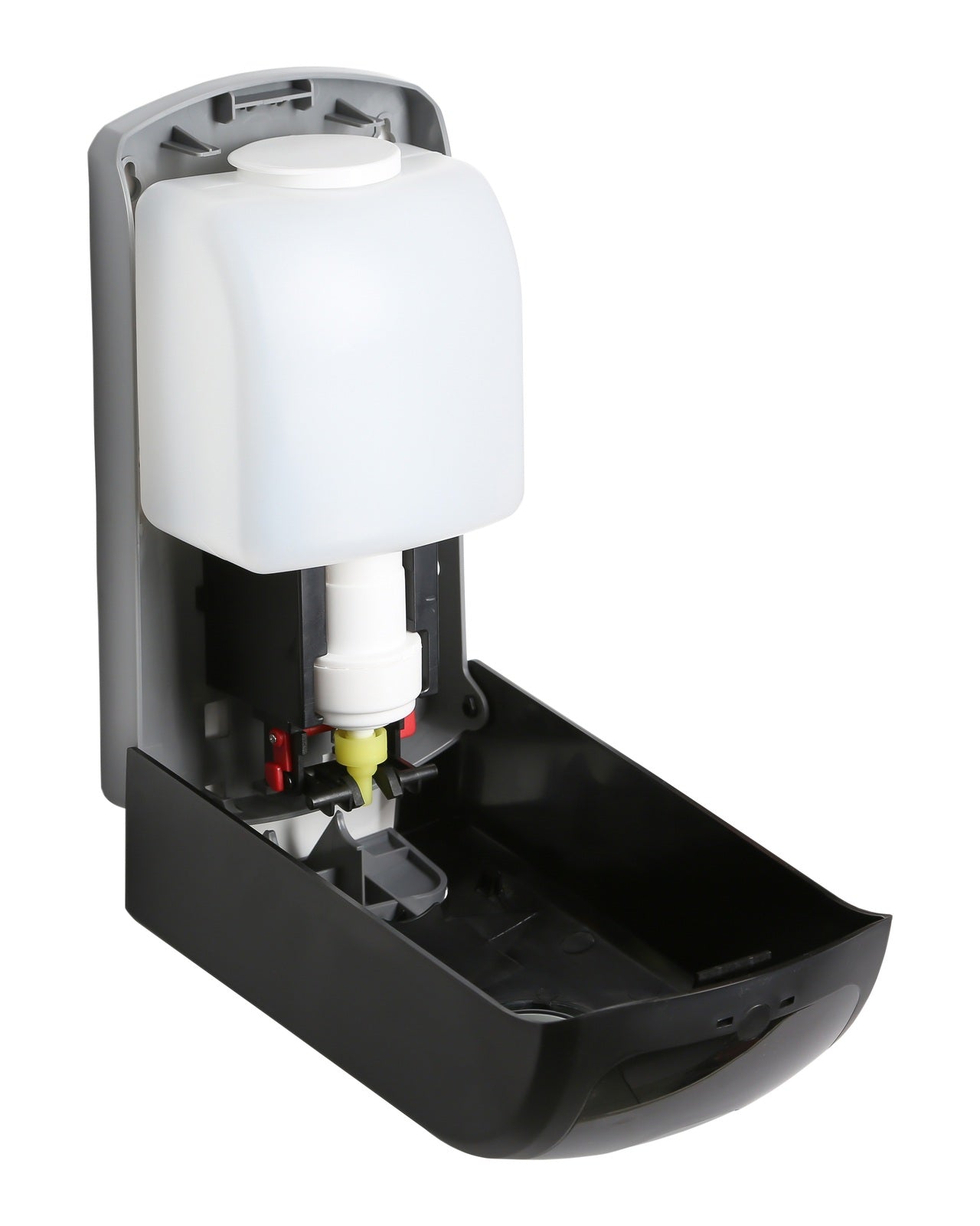 Dolphy Manual Foam Dispenser 1000ML Black, ABS Plastic, Key Lock, Refillable, DSDR0050
