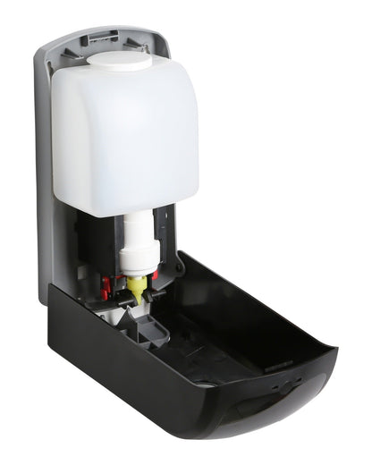 Dolphy Manual Foam Dispenser 1000ML Black, ABS Plastic, Key Lock, Refillable, DSDR0050