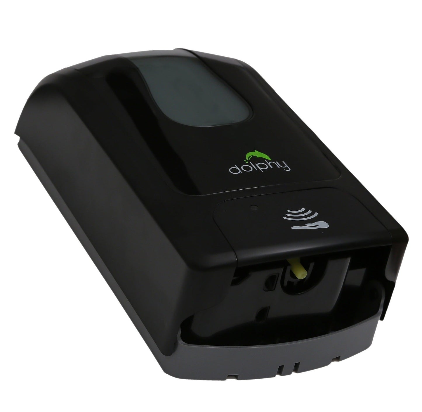 Dolphy Automatic Foam Sanitiser Dispenser 1000ML Black DSDR0052 Touch-Free Refillable ABS Plastic
