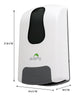 Dolphy Manual Soap-Sanitiser Dispenser 1000ML White Spray DSDR0055 ABS Plastic Refillable – view 2