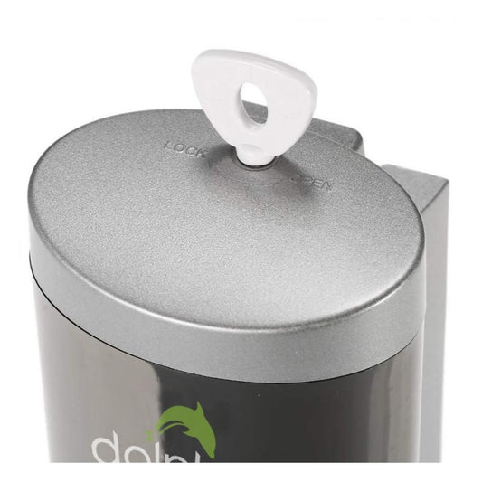 Dolphy Manual Liquid Soap Dispenser 200ml DSDR0083 - Transparent, Wall-Mounted, Polycarbonate – view 2