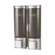 Dolphy Manual Liquid Soap Dispenser DSDR0085, 200ml x 2, Wall-Mounted, Transparent, Polycarbonate