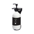 Dolphy Manual Liquid Soap Dispenser 500ml, Wall-Mounted, ABS & Stainless Steel, White - DSDR0154