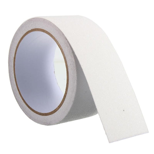 Anti-Slip Tape Transparent PVC 2 Inch 60-Grit Indoor/Outdoor Chemical Resistant DSTP0004 - Auzzistore