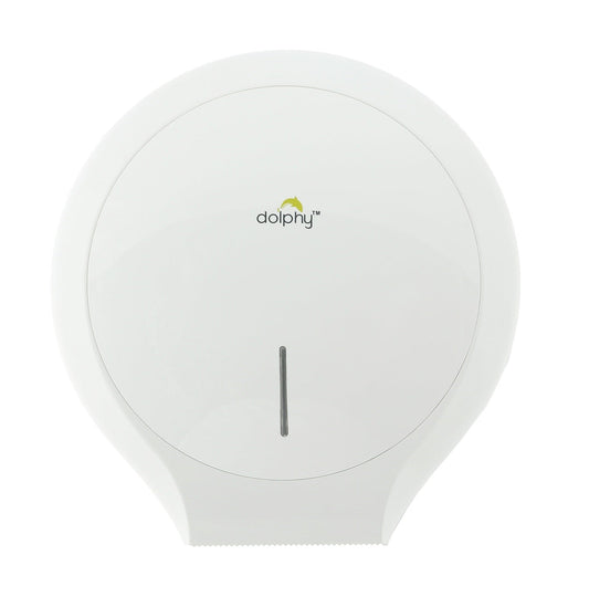 CLASSIC Jumbo Toilet Paper Roll Dispenser - White – view 2