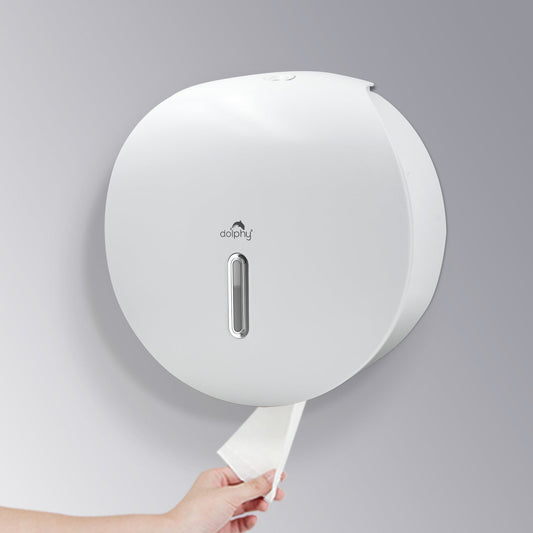 PLAZA Jumbo Toilet Roll Dispenser - White – view 2