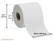 Stainless Steel Twin Toilet Roll Holder with Shelf – view 2
