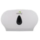 Twin Jumbo Toilet Roll Dispenser - White – view 2