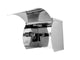 SS Single Toilet Roll Holder with Shelf – view 3