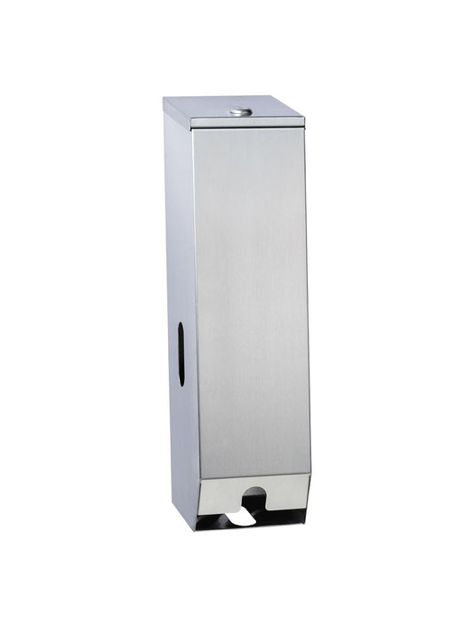 Double Toilet Roll Dispenser - Silver - Auzzistore