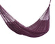 Outdoor undercover cotton Mayan Legacy hammock King size Maroon – view 4 - Auzzistore