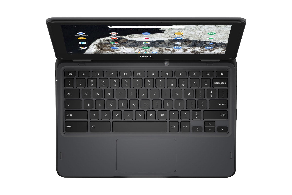 Dell 3100 2-in-1 Touchscreen Chromebook (4GB, 32GB, Black, 4YPYWA00) - Refurbished