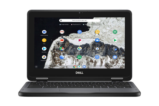 Dell 3100 2-in-1 Touchscreen Chromebook (4GB, 32GB, Black, 4YPYWA00) - Refurbished - Auzzistore