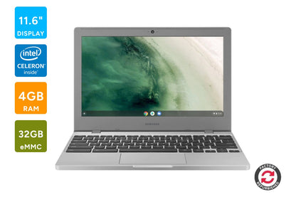 Samsung 11.6  Celeron N4020 Chromebook 4 - 4GB, 32GB - Refurbished