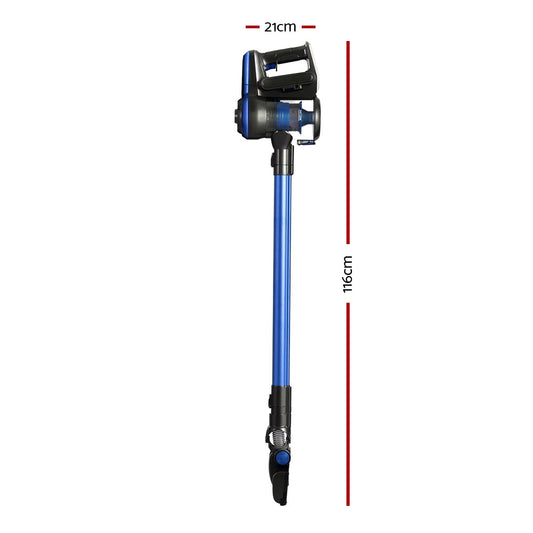 Devanti Stick Vacuum Cleaner Brushless Cordless 250W Blue – view 2