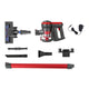 Devanti Stick Vacuum Cleaner Brushless Cordless 250W Red – view 3