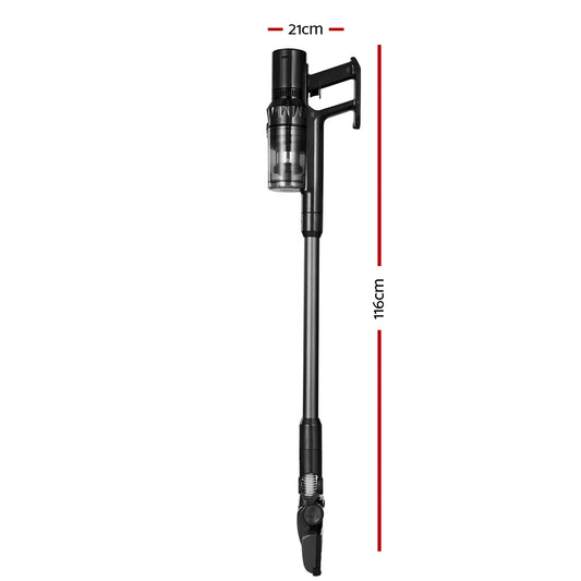 Devanti Stick Vacuum Cleaner Brushless Cordless 350W Grey – view 2