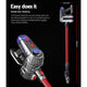 Devanti Stick Vacuum Cleaner Bagless Cordless Red 150W – view 2