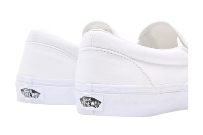 Vans Unisex Classic Slip-On Shoes - True White; Size 7 US