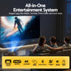 Devanti Video Project 4K 1080P Android 5G Wifi Home Cinema – view 4