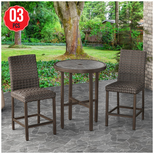 Agio McKinnon High Dining Set 3 Piece