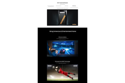 XGIMI Aura 2 Dual Laser 4K Short Throw Projector