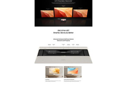 XGIMI Aura 2 Dual Laser 4K Short Throw Projector