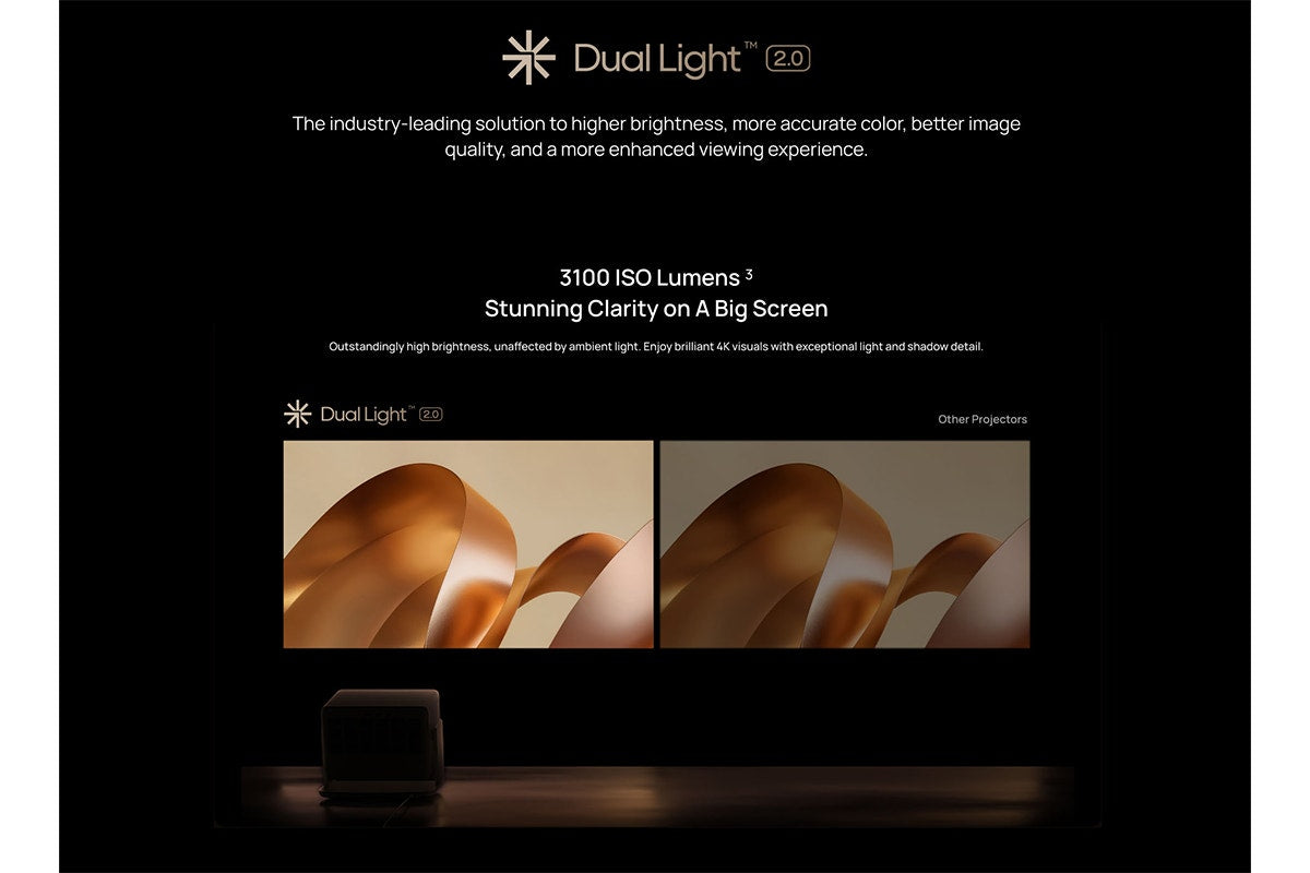 XGIMI Horizon S Max 4K UHD Projector With Dolby Vision