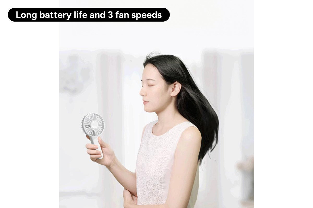 Xiaomi Qualitell Handheld Portable Folding Fan F1 (White)