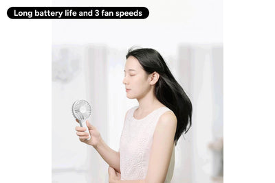 Xiaomi Qualitell Handheld Portable Folding Fan F1  - White
