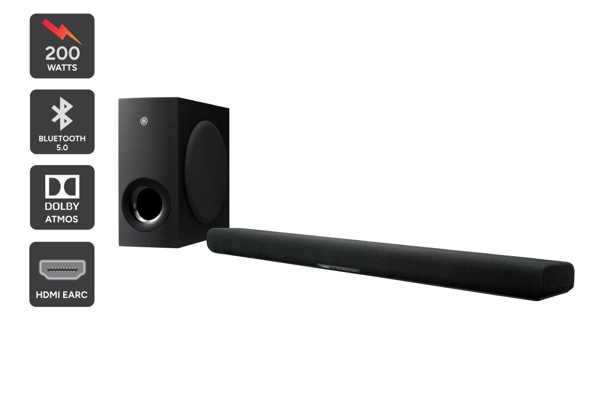 Yamaha Dolby Atmos Sound Bar with Wireless Subwoofer  - SR-B40A)