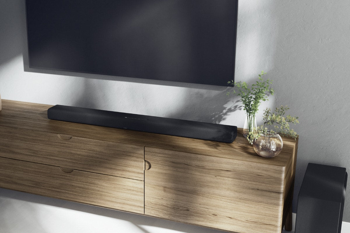 Yamaha TRUE X BAR 50A Soundbar with Subwoofer (Black, SR-X50A)