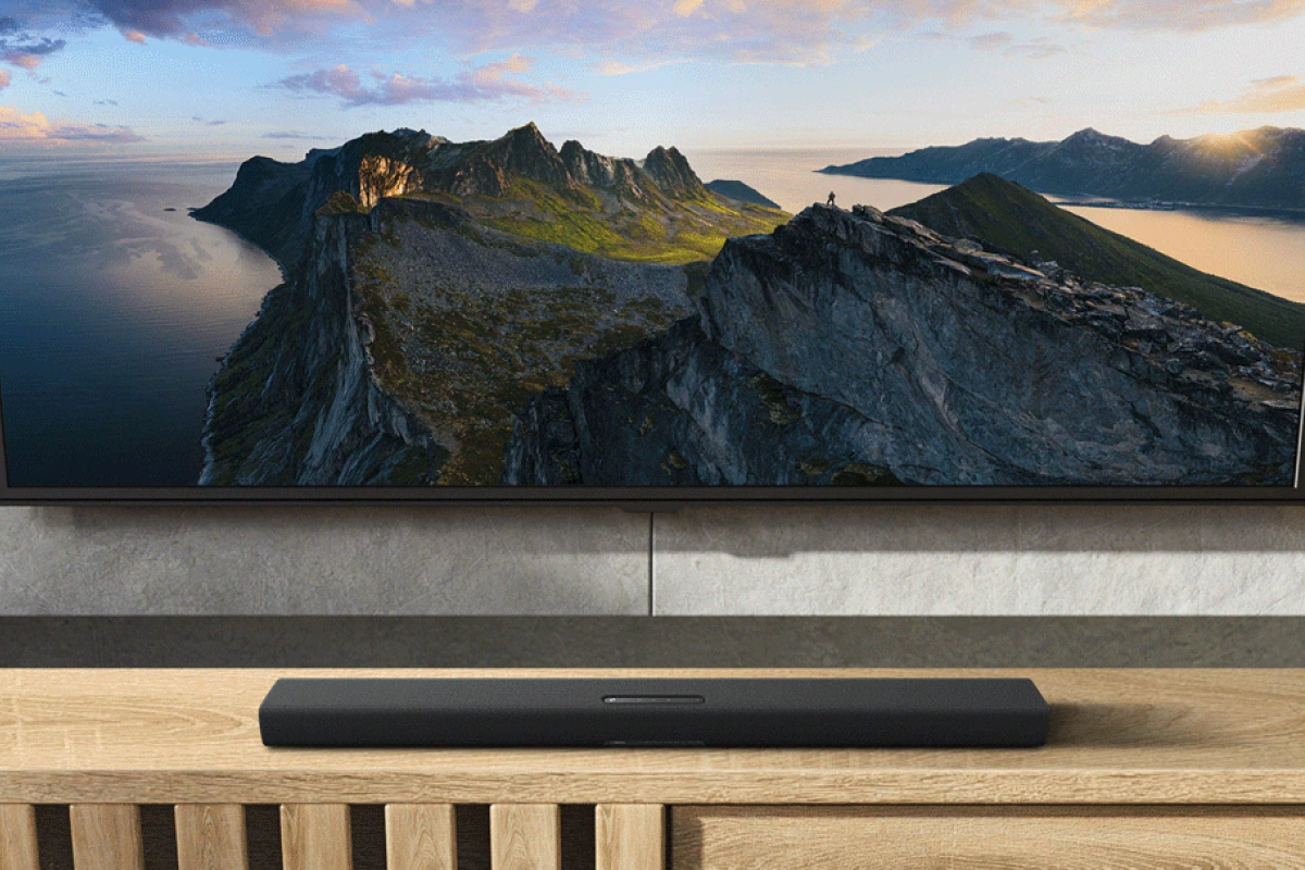 Yamaha TRUE X BAR 50A Soundbar with Subwoofer (Black, SR-X50A)