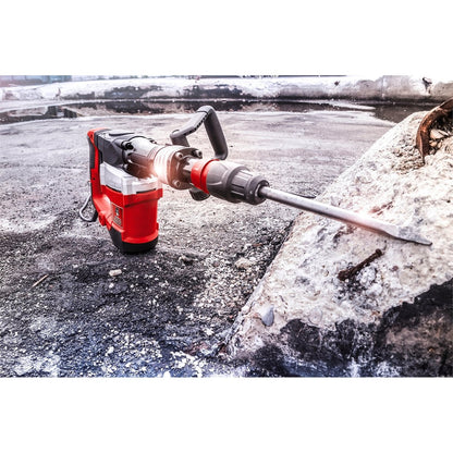 Full Boar Demolition Hammer Kit 1500W 10kg SDS Max Anti-Vibration