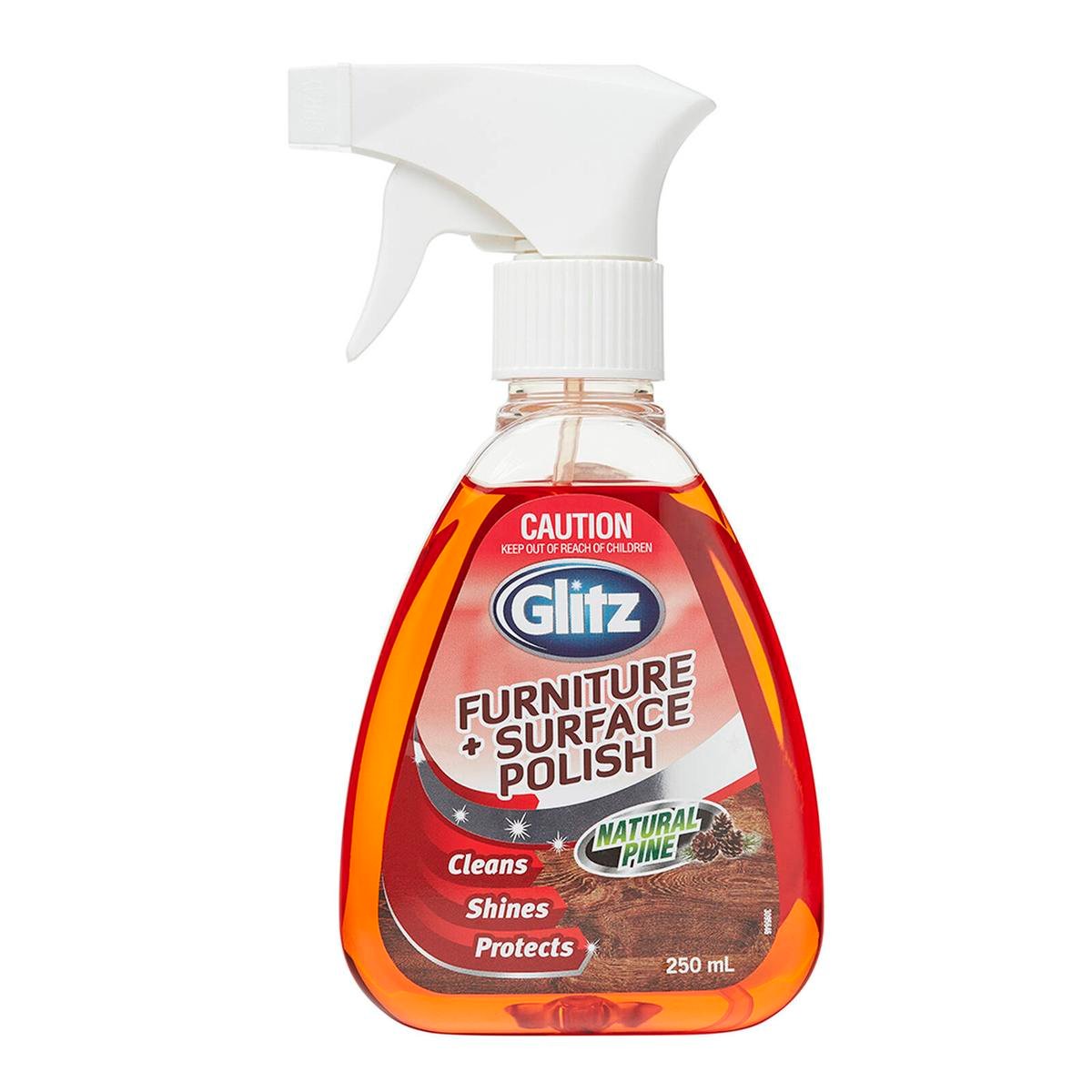 Glitz Furniture Polish - 250ml - PET Bottle - Nourishes and Protects