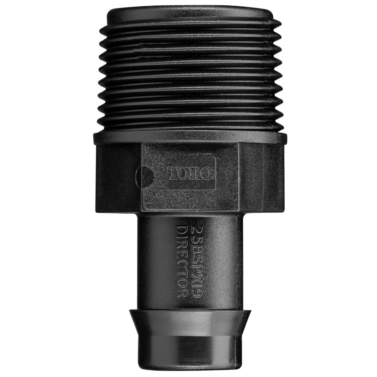 Toro 19mm Tail x 25mm BSP Male Poly Director - 19mm - Poly - UV Stabil ...