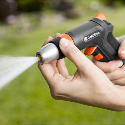 Gardena 13mm Trigger Gun Nozzle - Metal Plastic - Durable Ergonomic Grip