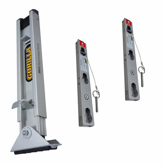 Gorilla Ladder Leveller Kit - Ladder Leveller - 25cm - Aluminium - Safe Use - Auzzistore