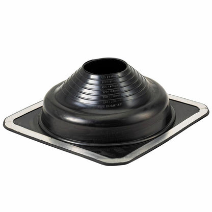 DEKS Dektite Premium Roof Flashing 125-230mm EPDM Black Weather Resistant