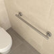 Homecare By Caroma 600mm Straight Grab Rail - Brushed Nickel - 110kg Capacity