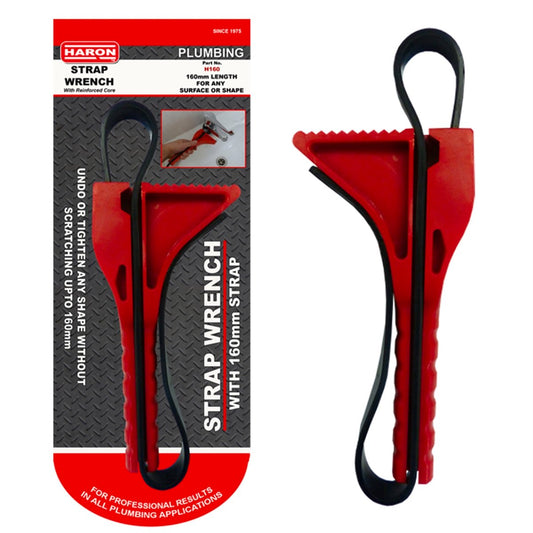 Haron Strap Wrench - 160mm - Plastic - Non-Scratch - Easy Grip