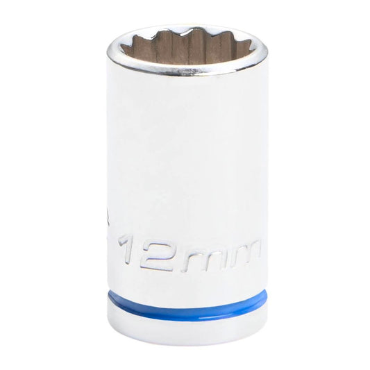 Kincrome 12mm 3/8 Drive Socket - Chrome Vanadium Steel - Rust Resistant - Auzzistore