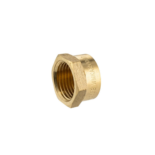 Brasshards 15mm Brass Threaded Cap - Lead-Free - WaterMark Approved - Auzzistore