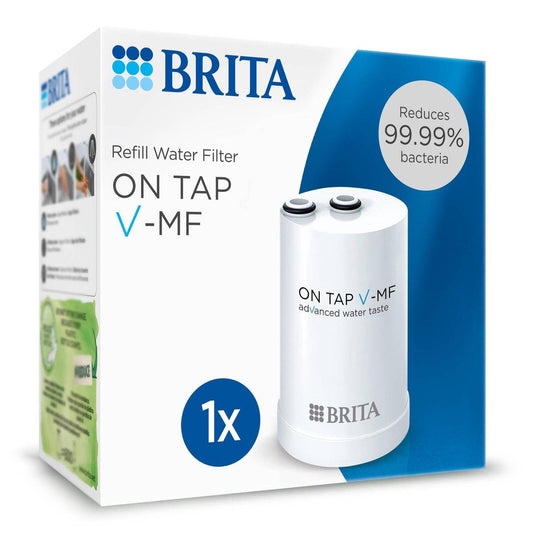 Brita Water Filter on Tap Pro V Mf Refill 1 Pack - 5-Step Filtration - 62mm x 93mm x 62mm - Auzzistore