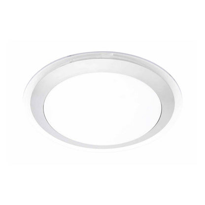 Brilliant 33cm 18W Charlton LED Oyster Ceiling Light - Acrylic - Modern Design